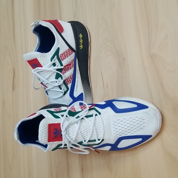 Adidas ZX 2K Boost Logo Print Shoes - Picture 8 of 12